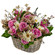 floral arrangement in a basket. South African Republic